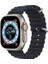 Apple Watch 44MM Renkli ​​​​krd-75 Silikon Metal Tokalı Kordon 1
