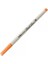 : Supreme Brush Frıça Uçlu Kalem : Pastel Turuncu 1