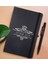 Gift Kişiye Özel Isimli Siyah Defter ve Metal Versatil Kalem(0,7 Kurşun) Hediye Seti-8 1