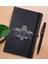 Gift Kişiye Özel Isimli Siyah Defter ve Metal Versatil Kalem(0,7 Kurşun) Hediye Seti-8 2