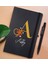 Gift Kişiye Özel Harf ve Isim Tasarımlı Siyah Defter ve Metal Versatil Kalem(0,7 Kurşun) Hediye Seti-1 2