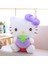 40 cm Sevimli Çilek Pembe Kedi Peluş Bebek Yaratıcı Apple Karikatür Hayvan Oyuncak Kız Ödülüçü Tatil Bebek Uyku Yastığı Doldurulmuş ve Peluş Hayvanlar Mor (Yurt Dışından) 4