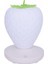 Dokunmatik Dim LED Gece Işık Silikon Çilek Nightlight Bebek Çocuk Çocuklar Için USB Başucu Lambası Yatak Odası Dekorasyon LED Gece Işıkları Beyaz (Yurt Dışından) 1