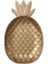 Nordic Dekoratif Tepsi Altın Ananas Şekli Servis Tepsi Takı Palet Meyve Snack Çanak Masa Dekorasyon Depolama Organizatör Depolama Tepsileri Pinapple-L (Yurt Dışından) 1