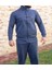 Tam Fermuarlı Indigo Eşofman Takımı 1