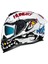 SX.100R Hungry Mıles Kapalı Kask Beyaz Small 1