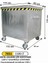 1100 Lt Galvaniz Konteyner 1