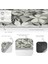 Gri Zeminde Floral Motifli Çiçek Desenli Floral Modern Dijital Baskılı Makinede Yıkanabilir Kaymaz Taban Saçaklı Halı 4