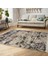 Krem - Bordo Zeminde Eskitme Motifli Kilim Desenli Eskitme Motifli Dijital Baskılı Makinede Yıkanabilir Kaymaz Taban Saçaklı Halı 1