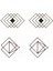 Çizgiler Geometrik Geçici Dövme 1