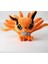 25 cm Anime Sevimli Shippuden Fox Demon Peluş Oyuncaklar (Yurt Dışından) 3