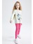 Kız Çocuk Slim Fit Basic Bilek Boy Tayt H9609A622AU 2