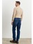 ALTINYILDIZ CLASSICS Erkek Mavi Comfort Fit Rahat Kesim %100 Pamuk Jean Denim Kot Pantolon 5