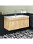 Lavabolu Atlantik Mat Mdf 100 cm Banyo Alt Dolabı 3
