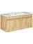 Lavabolu Atlantik Mat Mdf 100 cm Banyo Alt Dolabı 5