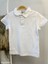 Çocuk Düğmeli Kısa Kol Lacoste T-Shirt 5281 Beyaz 1