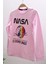 Kız Çocuk Nasa Baskılı Uzun Kol T-Shirt 723410 Pembe 2