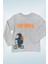 Mojo Bebek Erkek Çocuk Keep Goıng Baskı Uzun Kol T-Shirt 223401 Gri 2