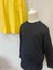 Erkek Çocuk Basic Uzun Kol T-Shirt 1115 Siyah 2