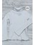 Kız Çocuk Balıkçı Yaka Kaşkorse Sweatshirt 3098 Beyaz 1