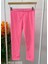 Kız Çocuk Düz Renk Tayt 51413 Pembe 2