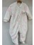 Mojo Kız Bebek Velsoft Astarlı Tulum 7038 Beyaz-Pembe 1