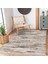 Krem Zeminde Kilim Motifli Örgü Desenli Eskitme Motifli Vintage Salon & Oturma Odası Dış Mekan & Outdoor Dijital Baskılı Makinede Yıkanabilir Kaymaz Taban Saçaklı Halı 1