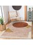 Siyah - Kahverengi Zeminde Tablo Motifli Modern Sanat Desenli Geometrik Bohem Dış Mekan & Outdoor Mutfak Dijital Baskılı Makinede Yıkanabilir Kaymaz Taban Saçaklı Halı 1