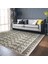 Bej - Siyah Zeminde Boho Motifli Etnik Desenli Etnik Motifler Geometrik Salon & Oturma Odası Dış Mekan & Outdoor Dijital Baskılı Makinede Yıkanabilir Kaymaz Taban Saçaklı Halı 1