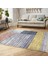 Eskitme Zeminde Kilim Motifli Boyama Desenli Klasik Sade & Şık Salon & Oturma Odası Balkon Dijital Baskılı Makinede Yıkanabilir Kaymaz Taban Saçaklı Halı 5