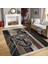 Kanvas Zeminde Modern Sanat Motifli Düğüm Desenli Modern Klasik Koridor & Antre Dış Mekan & Outdoor Dijital Baskılı Makinede Yıkanabilir Kaymaz Taban Saçaklı Halı 5