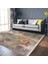 Krem Zeminde Örgü Motifli Kilim Desenli Eskitme Motifli Modern Salon & Oturma Odası Yatak Odası Dijital Baskılı Makinede Yıkanabilir Kaymaz Taban Saçaklı Halı 1