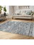 Eskitme Zeminde Kilim Motifli Örgü Desenli Eskitme Motifli Vintage Koridor & Antre Dış Mekan & Outdoor Dijital Baskılı Makinede Yıkanabilir Kaymaz Taban Saçaklı Halı 5