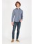 Erkek Slim Fit Gömlek Eg 1840 Indıgo 4