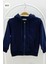 Mojo Unisex Fermuarlı Kapüşonlu Hırka 5046 Lacivert 1