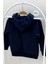 Mojo Unisex Fermuarlı Kapüşonlu Hırka 5046 Lacivert 2