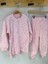 Hello Desenli Pijama Takımı 2409 Pembe 1