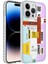 Apple iPhone 14 Pro Kılıf Airbag Kenarlı Renkli Desenli Elegans Silikon 1