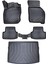 Vw Golf 8 2019-2022 Otomatik 3D Havuzlu Paspas+Bagaj Havuzu Seti 1