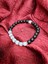 Opal ve Oniks Doğal Taş Bileklik 8mm 1