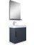 Rio 45 Cm Beyaz Mdf Banyo Dolabı Seti 1