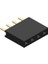 4 Pin Tek Sıra Dişi Header 180 Derece 1x4 Pin 2.54MM Soket Konnektör 2