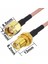 RG316 50CM Sma Erkek Dişi Kablo Rf Uzatma Kablosu 50 Ohm 0-6ghz 3