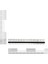 5 Adet 1X40 Pin Erkek Header Tek Sıra 2.54MM 180 Derece Kırılabilir 4