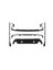 Bmw f40 m tech aerokit body kit seti siyah 2019+ 1 serisi 1