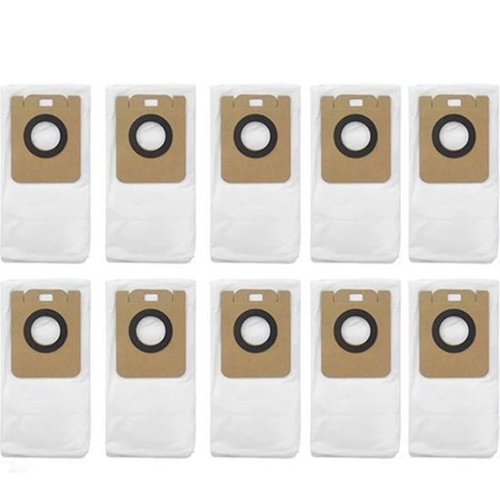 Gorgeous 10 Adet Toz Torbası Xiaomi Dreame Bot D10 Artı RLS3D Elektrikli Süpürge Yedek Parça Aksesuarları (Yurt Dışından)