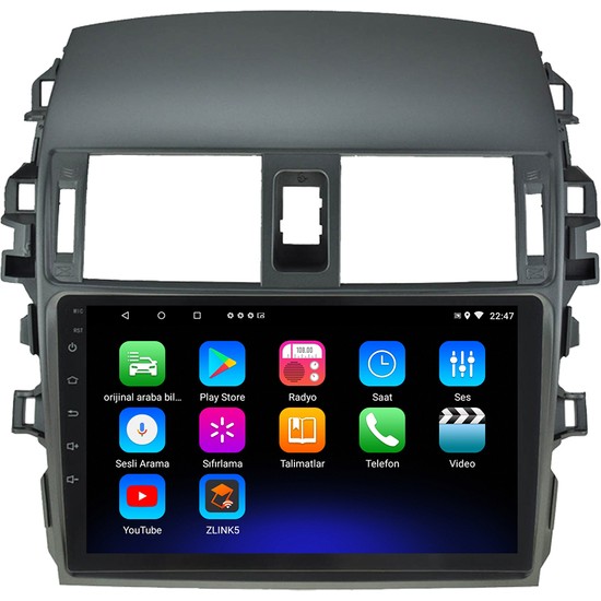 Myway Toyota Corolla Android 12 Kablosuz Carplay Navigasyon Fiyatı