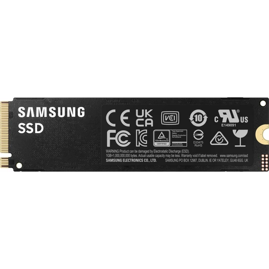 Samsung MZ-V9P2T0BW 990 PRO 2TB 7450MB-6900MB/S PCIE GEN 4.0 X4, NVME 2.0 (5 Yıl Samsung Türkiye Garantili)