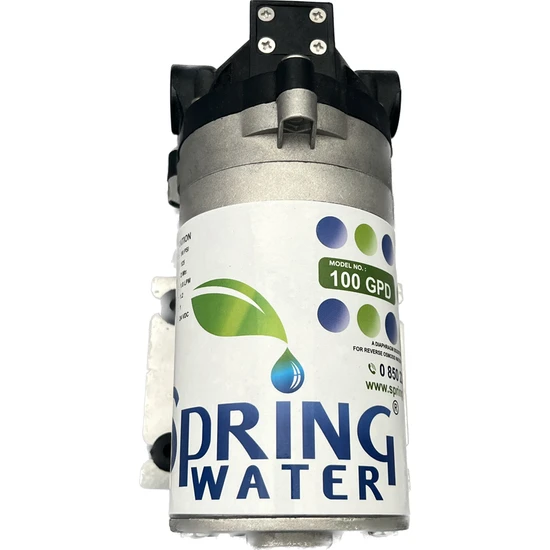 Spring Water Tezgah Altı Cihazlar Için Spring Water Su Arıtma Cihazı Pompa Seti
