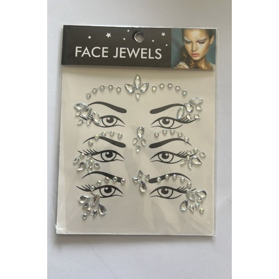 Enhavalı Face Gems Yüz Süsleme Taşı Vücut Kristali Model 22 Fiyatı